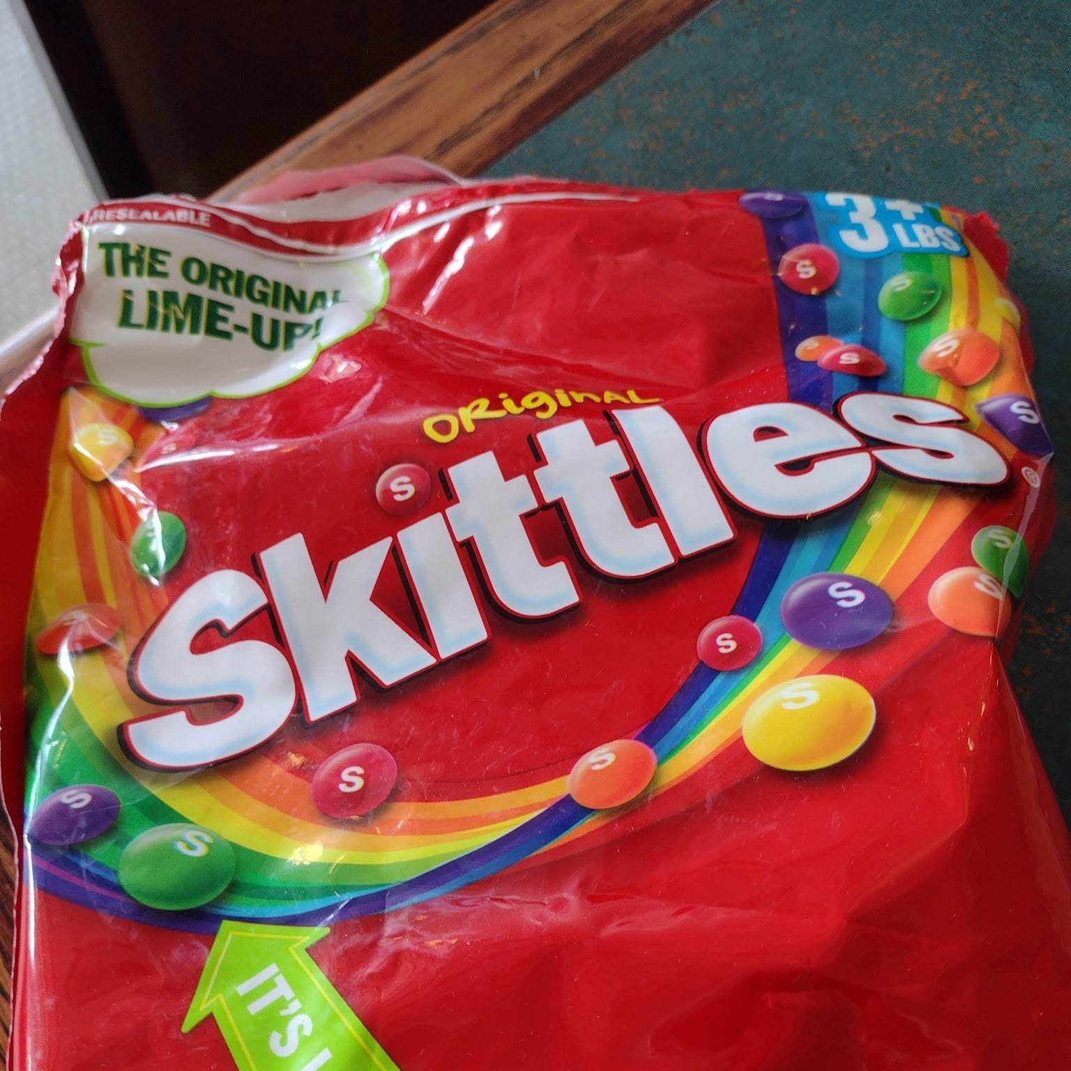 Bags of Skittles and M&Ms at The Candy Shoppe on Main