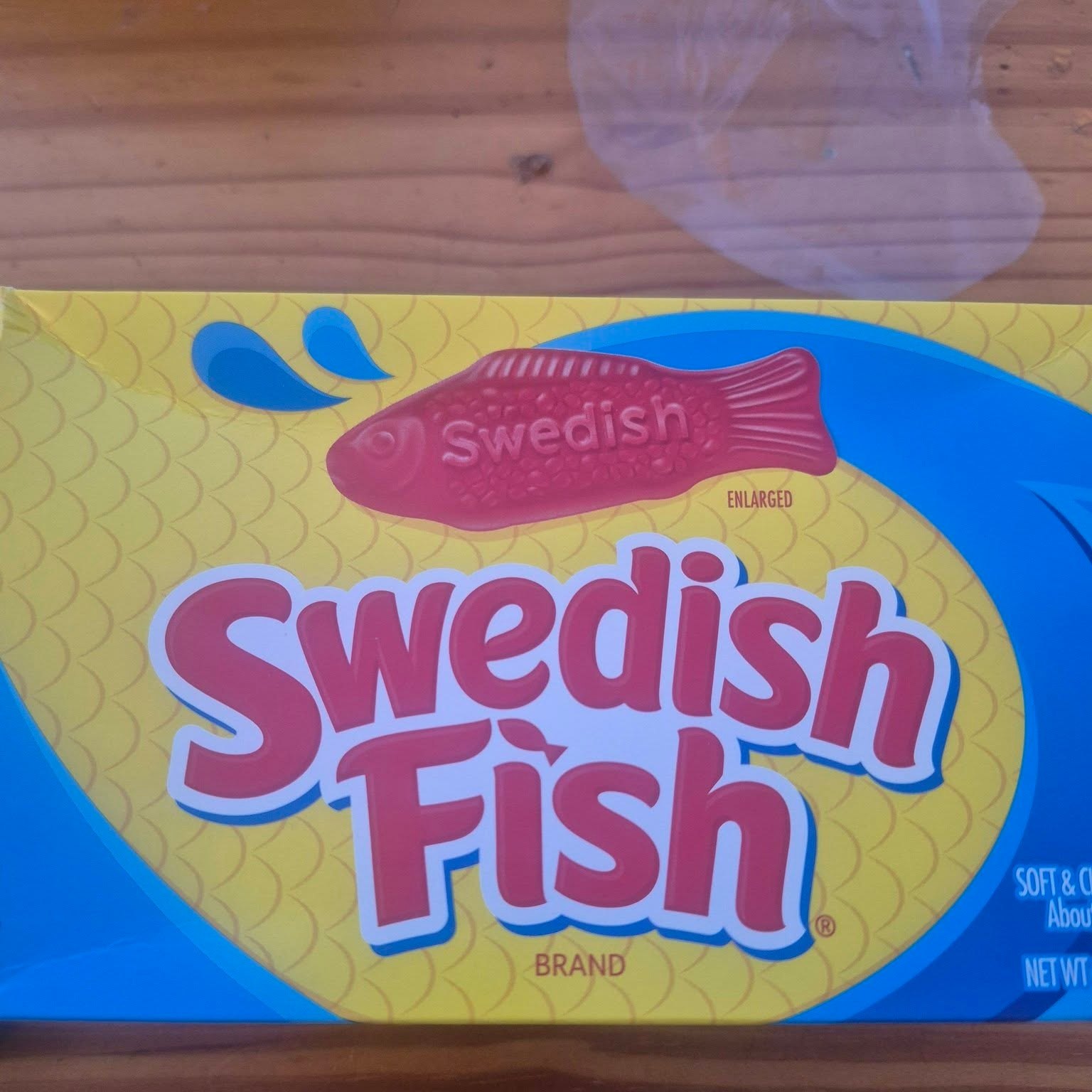 Box of Swedish Fish candy at The Candy Shoppe on Main