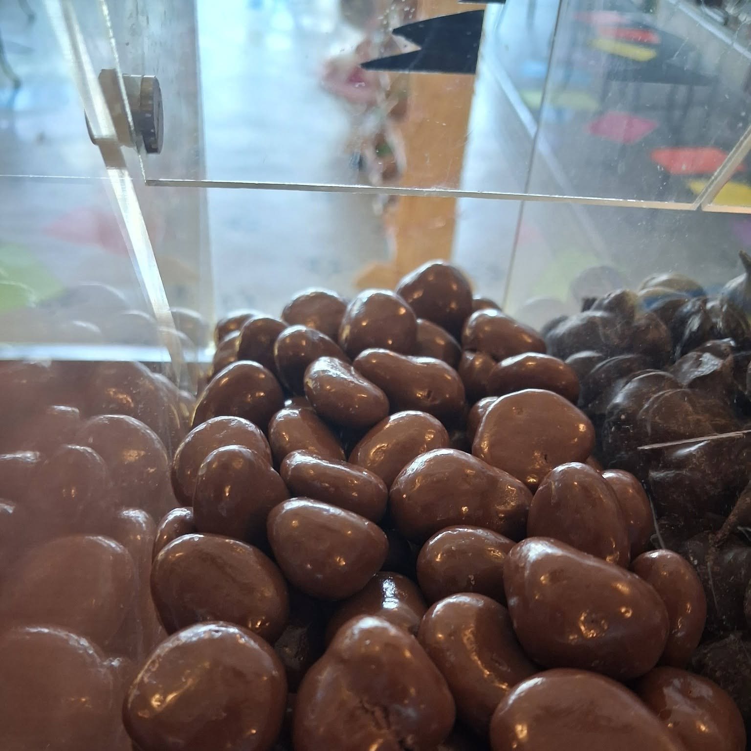Chocolate-covered raisins at The Candy Shoppe on Main