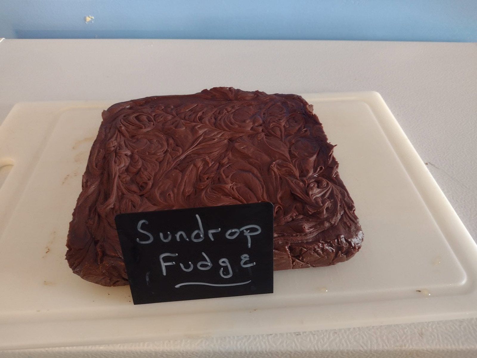 Sun Drop fudge slab, one of the rotating flavors at The Candy Shoppe on Main