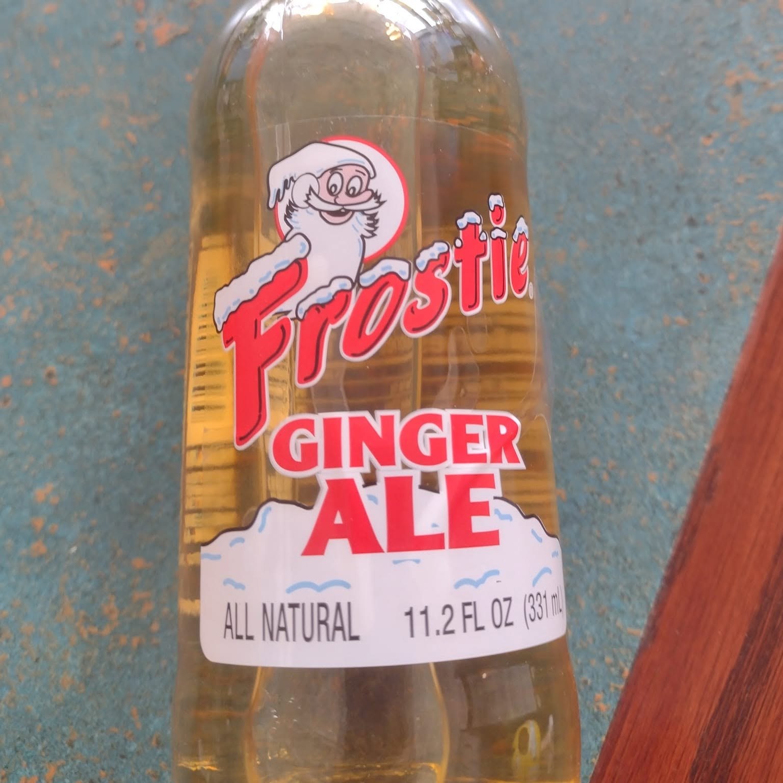 Glass bottle of Frostie Ginger Ale at The Candy Shoppe on Main